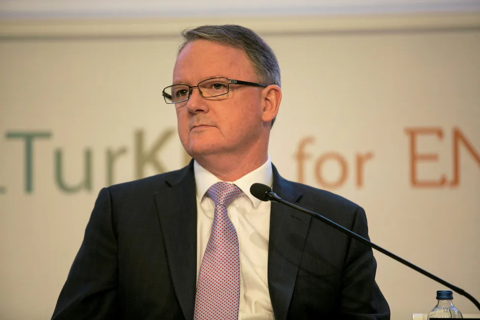 Price lag: Woodside chief executive Peter Coleman indicated the company anticipated the third quarter fall in revenue but was optimistic for future quarters