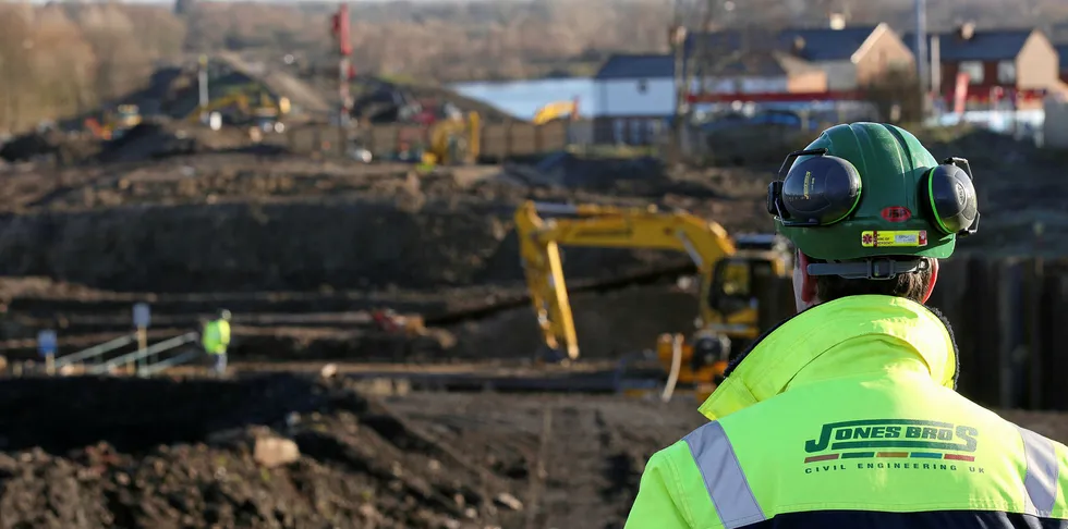 Jones Bros is handling onshore civil works for the Dogger Bank offshore wind farm