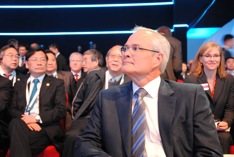 ExxonMobil chief executive Darren Woods