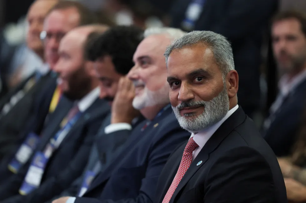 Haitham Al Ghais, secretary general of Opec, attends the ROG.e 2024 conference in Rio de Janeiro, Brazil.