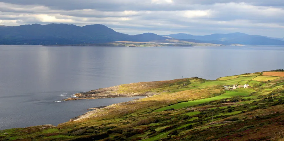 Bantry Bay, on Ireland's southwest coast, the planned location for the Green Marlin hydrogen project.