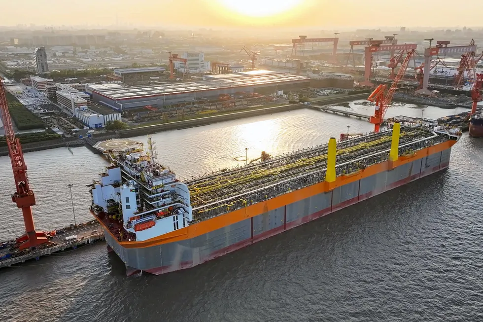 The Jaguar FPSO hull was built by SWS.