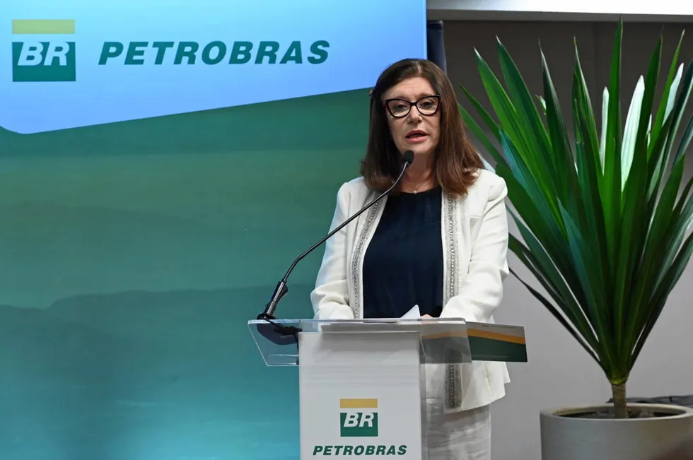 Petrobras chief executive Magda Chambriard.