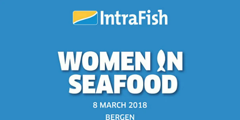 The second IntraFish Women in Seafood Leadership Summit will take place on March 8 in Bergen, Norway.