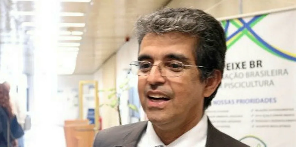 Francisco Medeiros, president of aquaculture producers trade group Peixe BR.