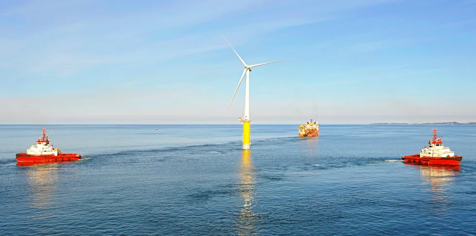 Hywind 1 turbine off Norway