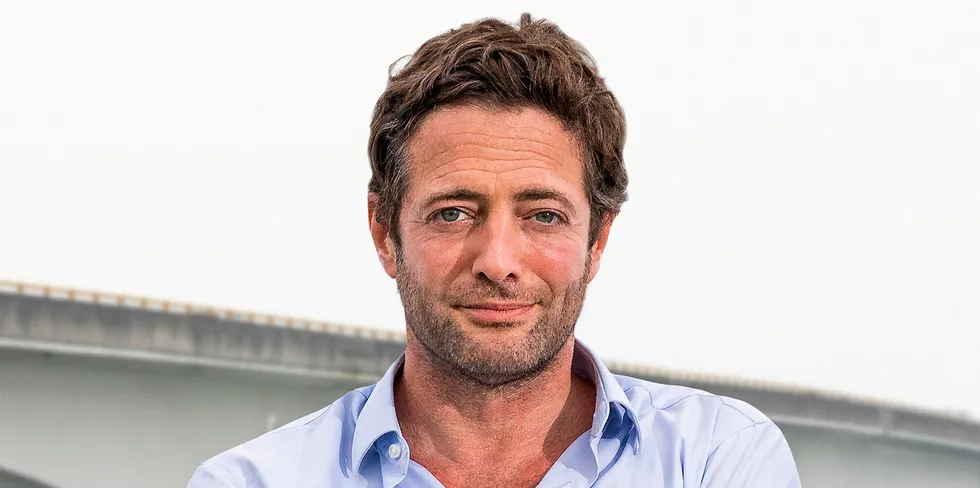 Via the arts and the military, the Kingfish Company CEO has found his true calling in aquaculture. Ohad Maiman.
