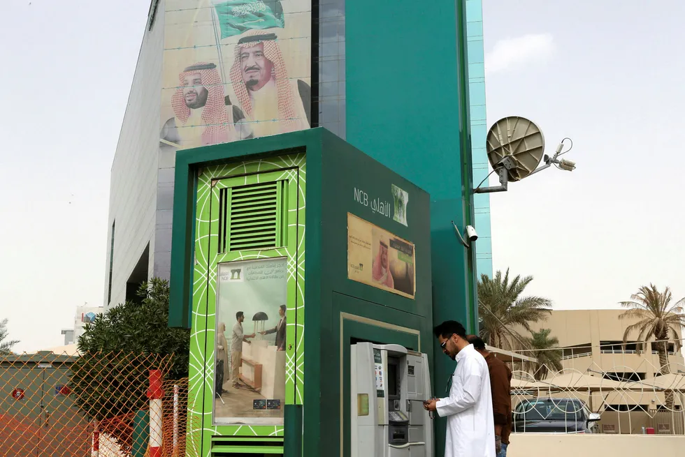 Financial clout: Saudi Arabia and its Persian Gulf allies, Abu Dhabi and Kuwait, can afford to ride out the oil-price storm