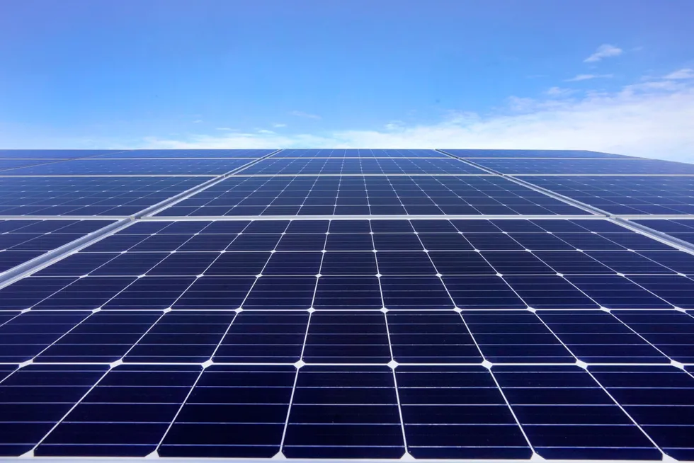 Environmental proposal: Woodside's planned solar farm in WA's Pilbara region could eventually consist of around 1 million panels