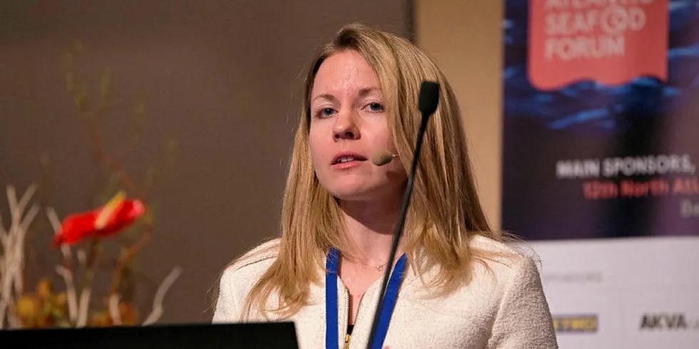 Wenche Gronbrekk, head of Sustainable Development, Cermaq Group, and senior advisor to the United Nations Global Compact.