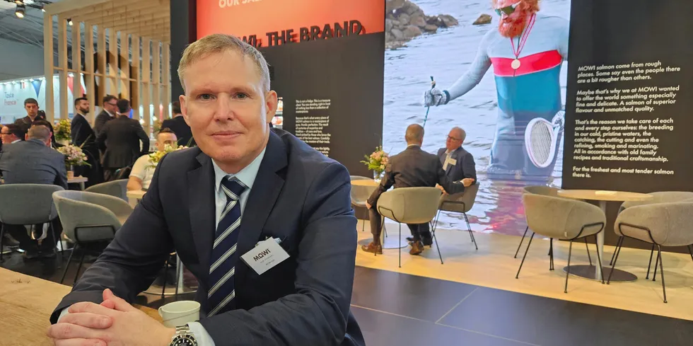Mowi CEO Ivan Vindheim.