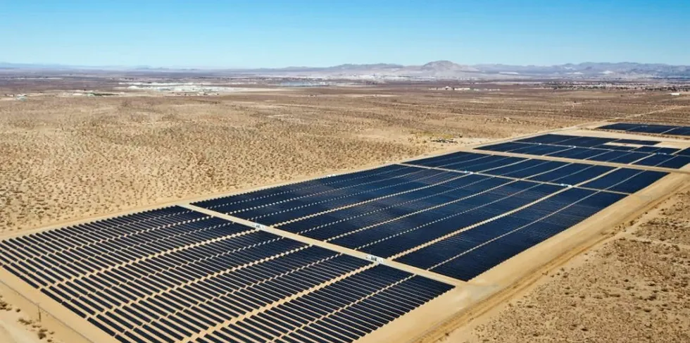 A Recurrent Energy project in California