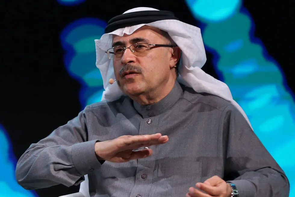 Aramco chief executive Amin Nasser.