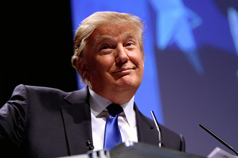 US President-elect Donald Trump.