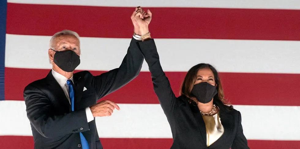 US President-elect Biden and vice president-elect Kamala Harris listed climate change as one of four 'top issues' to tackle on day one
