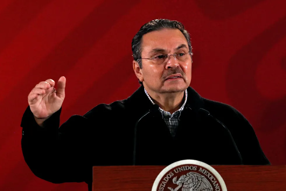 Moving forward: Pemex chief executive Octavio Romero Oropeza.