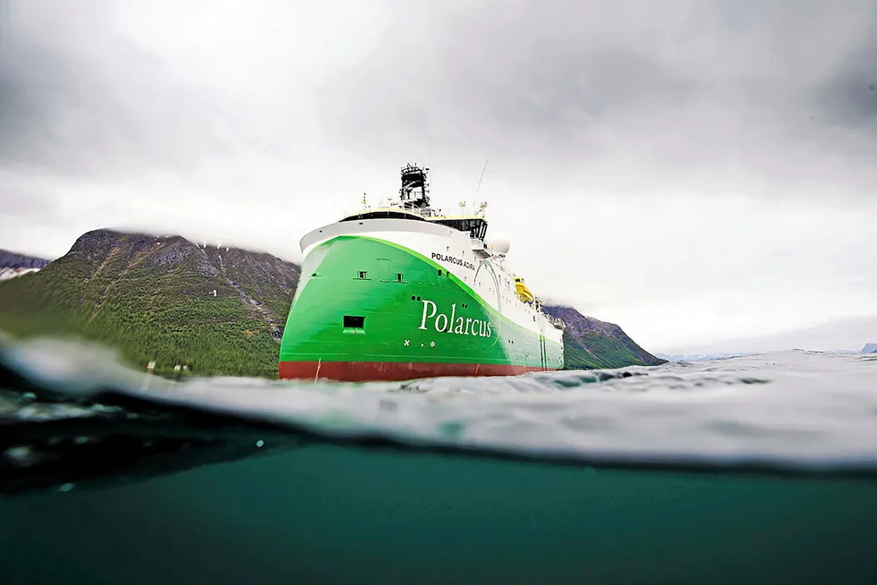 New owner: the Polarcus Adira was renamed SW Barent after it was acquired by Shearwater this year