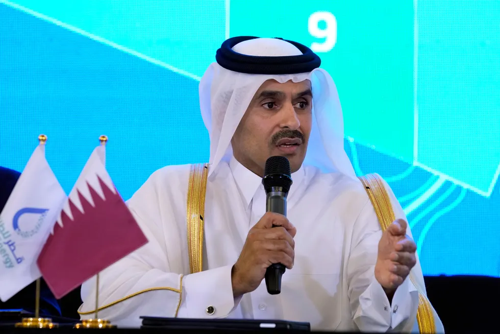 Field development: QatarEnergy chief executive Saad Sherida Al Kaabi.