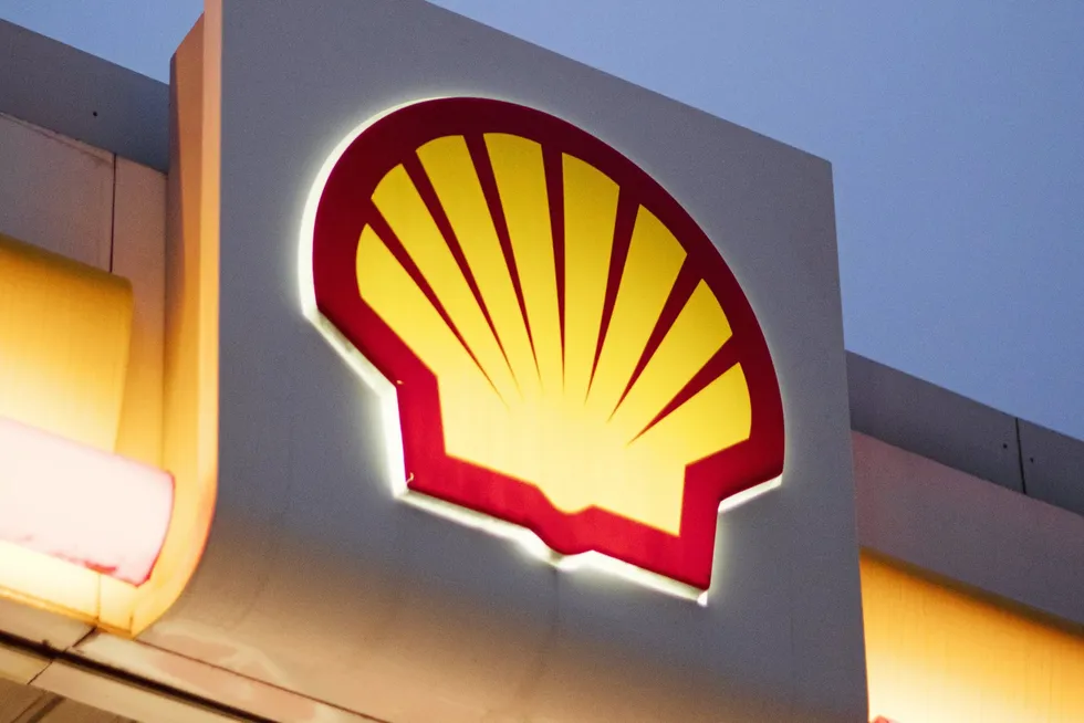A Shell fuelling station.