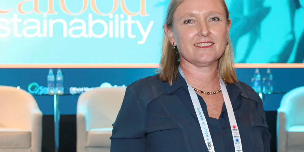 Thai Union's Darian McBain, global director of corporate affairs and sustainability.