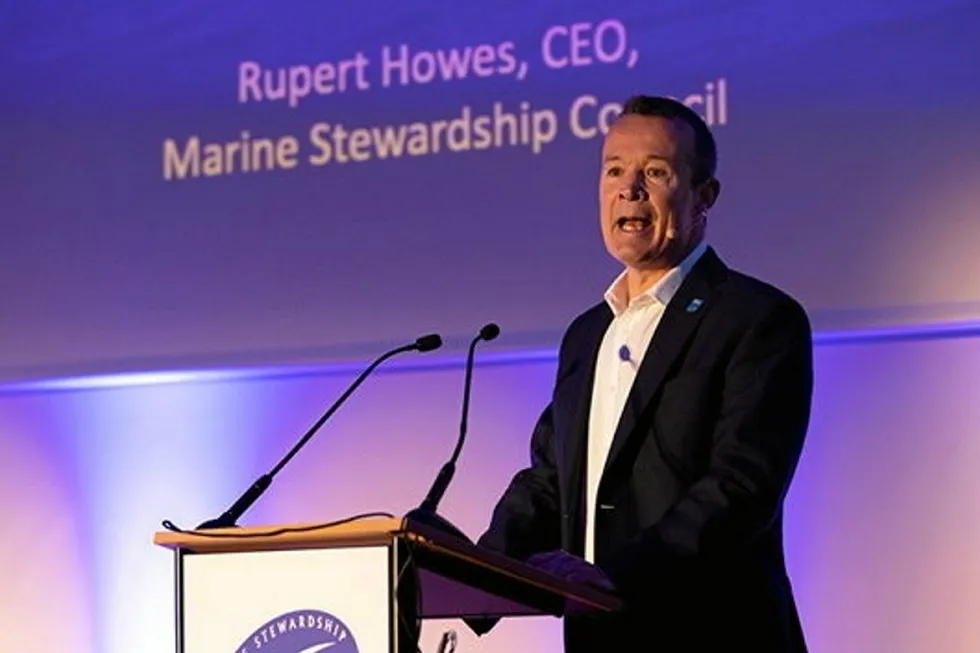 Rupert Howes is the CEO of the Marine Stewardship Council.