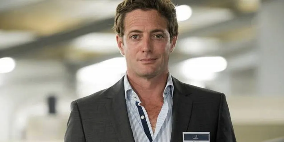 Dutch land-based yellowtail farmer Kingfish Zeeland CEO Ohad Maiman.