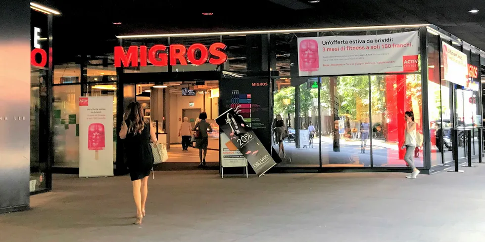 Migros, Switzerland.