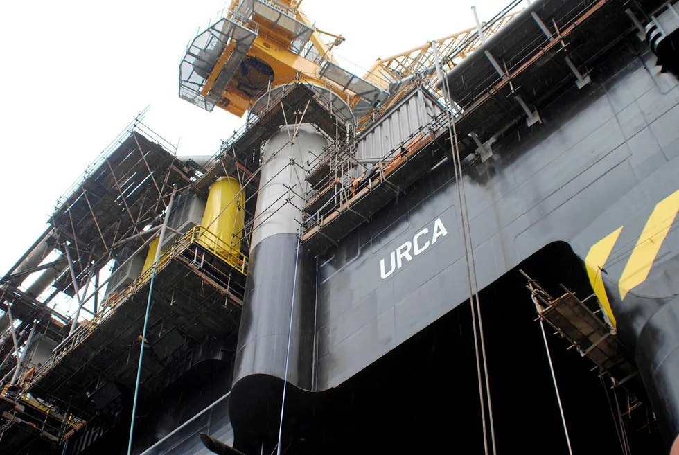 Set for completion: the Urca semisub is finally set to be finished at BrasFels