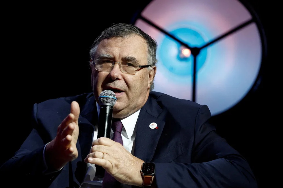 TotalEnergies chief executive Patrick Pouyanne.