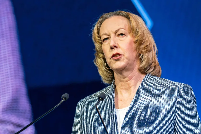 Woodside chief executive, Meg O’Neill.