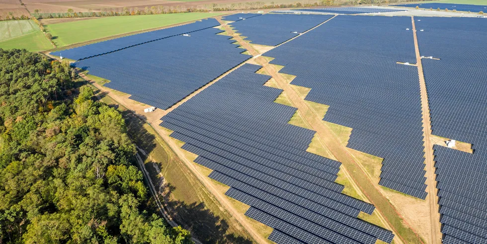 EnBW's Weesow-Willmersdorf solar farm north of Berlin