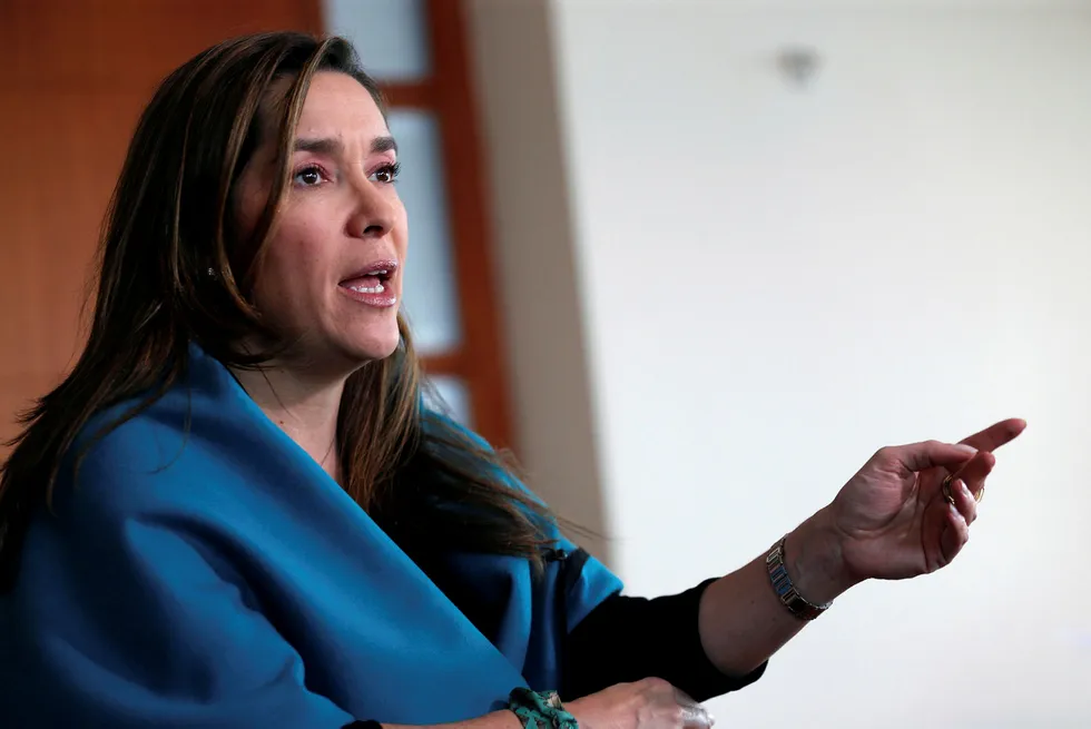 Colombia's Mines and Energy Minister: Maria Fernanda Suarez