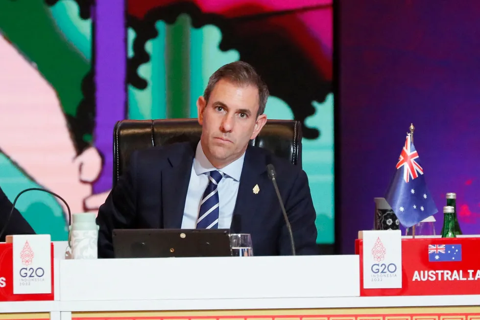 Man with a plan: Australian Treasurer Jim Chalmers.