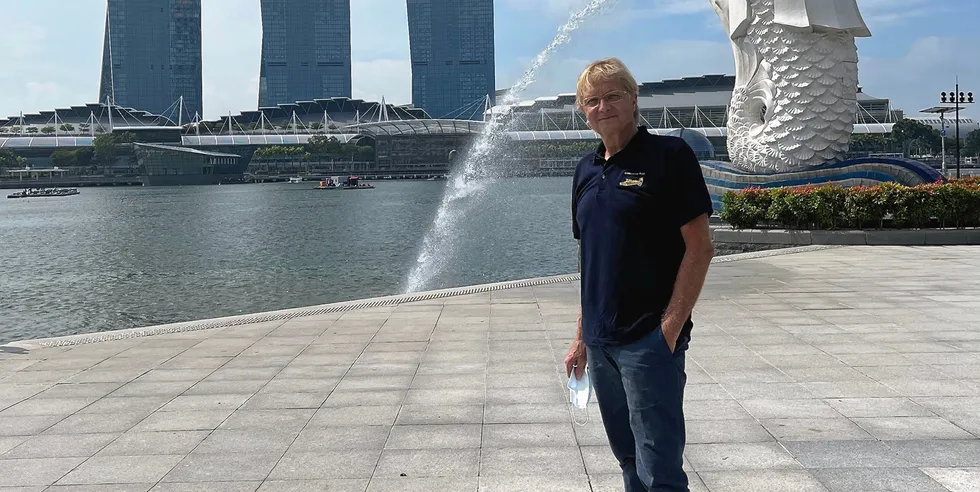 Singapore RAS's CEO Esben Johnsen, with a background in energy project management, joined Singapore RAS from his role as executive director at Blum Energy in Bosnia and Herzegovina. Before that he held multiple positions over 33 years at Shell in the Netherlands, Malaysia, Oman, Thailand, Singapore and Nigeria.