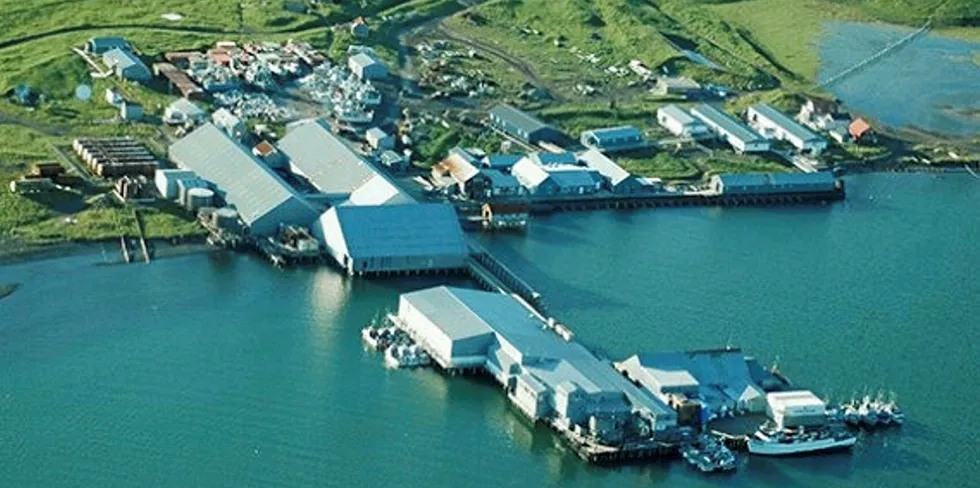 Peter Pan Seafoods' Port Moller plant, Alaska.