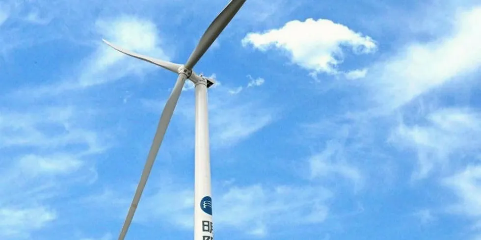 MingYan's 5.2MW MySE5.2-166 wind turbine