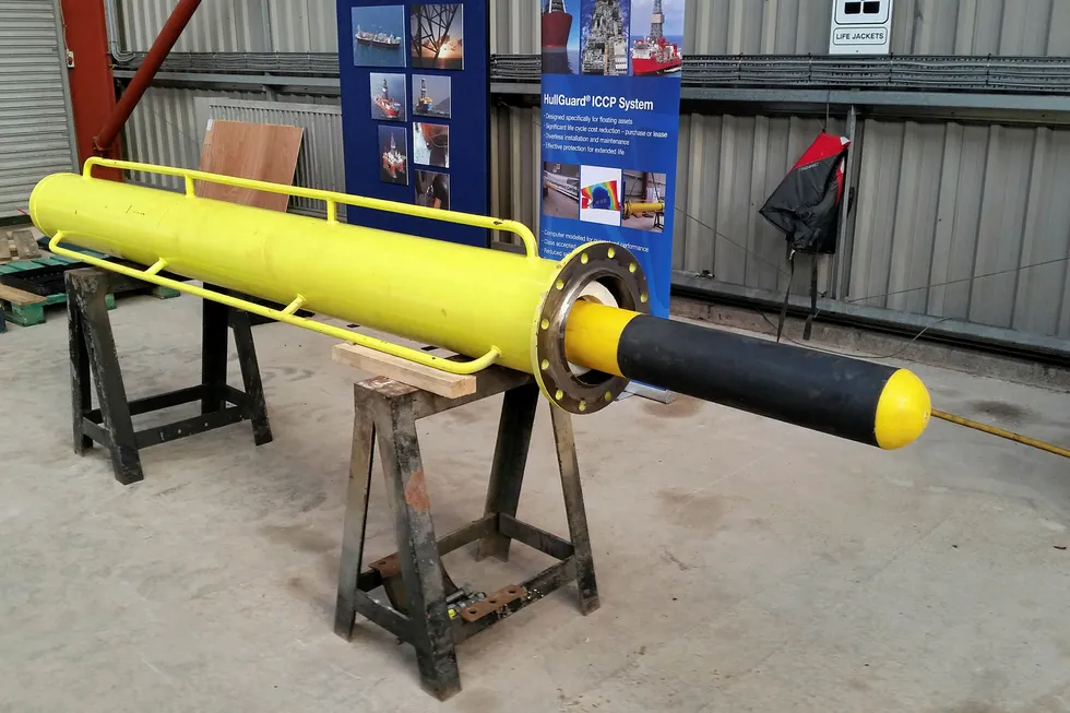 Innovation: An EM&I retractable anode removes the need for diver or ROV maintenance