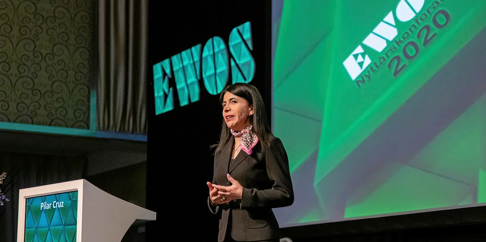 Pilar Cruz, President of Cargill Aqua Nutrition