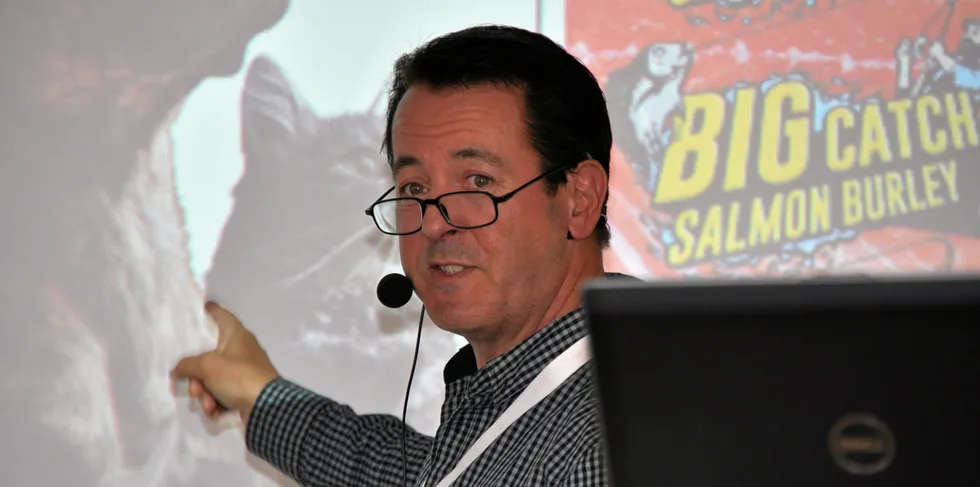 New Zealand Salmon CEO Grant Rosewarne.