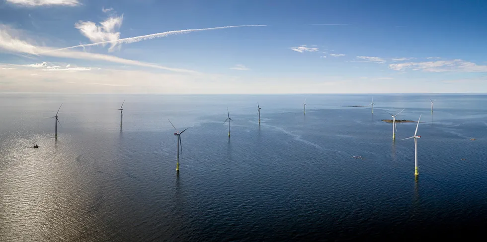 Tahkoluoto wind farm off western Finland.