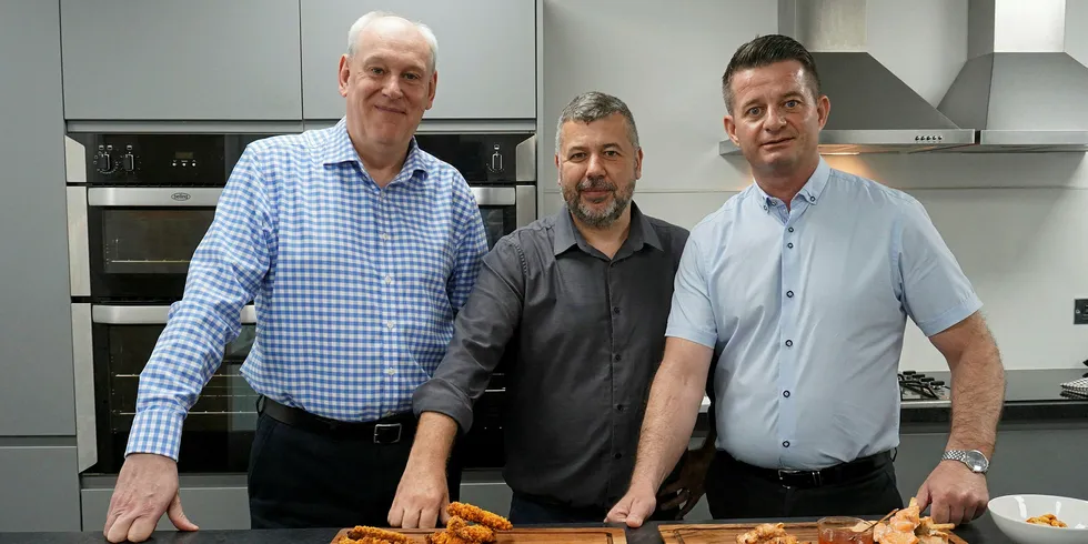 CFO and Managing Director Adrian Crookes, Commercial Director Chris Baird, and CEO Fridrik Mar Thorsteinsson.