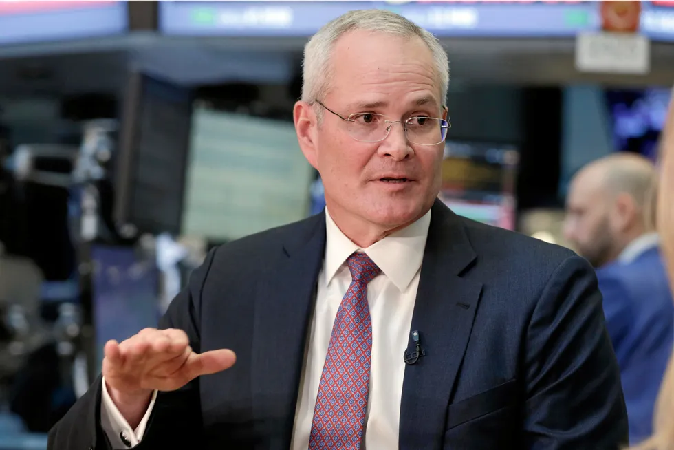 Cyprus award: Exxon Mobil Chairman & chief executive Darren Woods