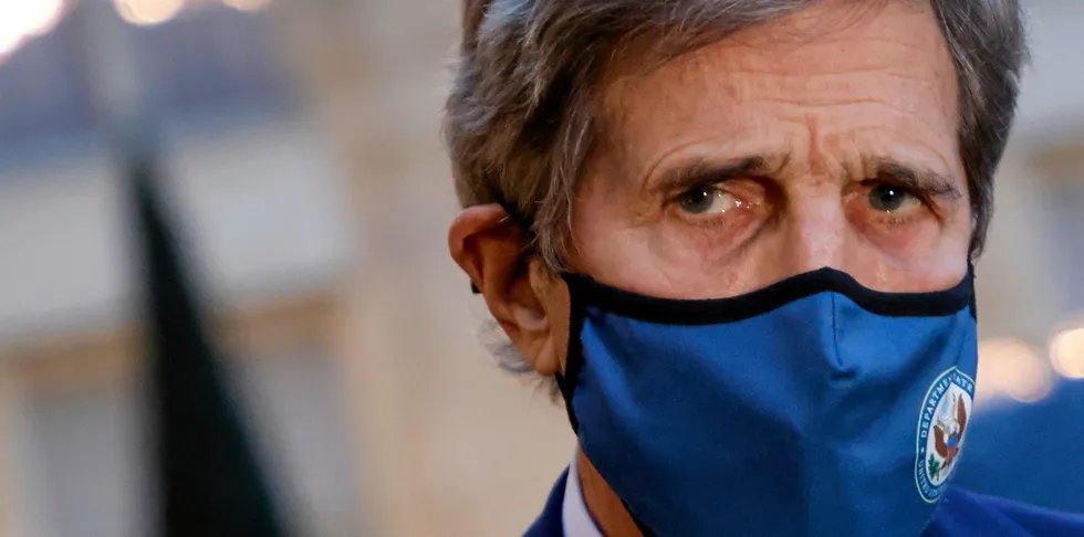 US Special Presidential Envoy for Climate John Kerry.