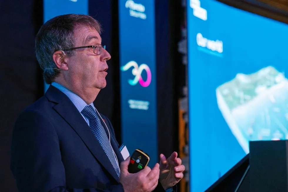 Subsea7 chief executive John Evans.