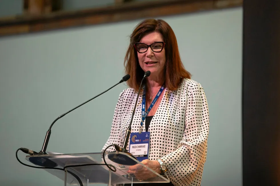 Petrobras chief executive, Magda Chambriard.