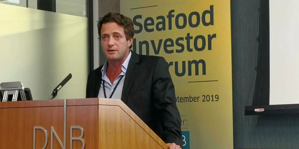 Ohad Maiman, CEO of land-based yellowtail farmer The Kingfish Company.