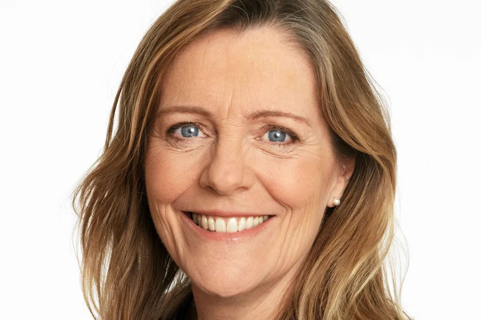 Head of Vattenfall's business area wind, Helene Biström.