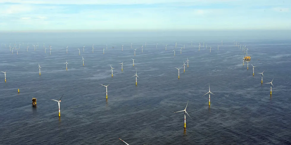Nordsee One in the German North Sea.