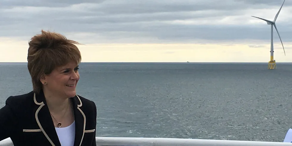 Scottish First Minister Nicola Sturgeon. Scottish First Minister Nicola Sturgeon.