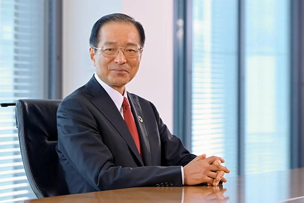 Shingo Hamada is president and CEO of Nissui.